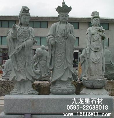 唐三藏觀世音菩薩石雕佛像